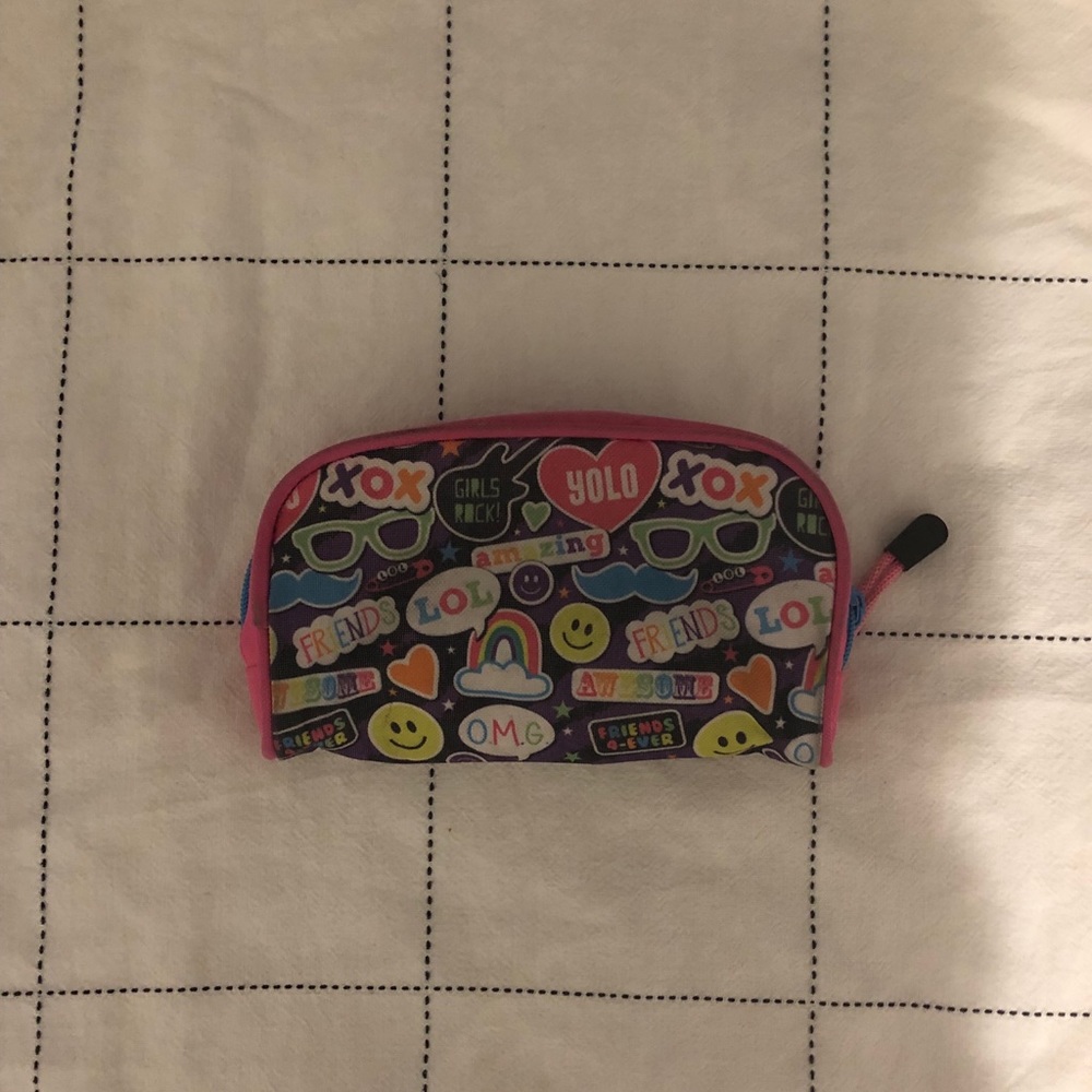 Patterned pencil case